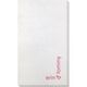 Corner Text with Ampersand Bamboo Luxe Guest Towels Image 1 of 2
